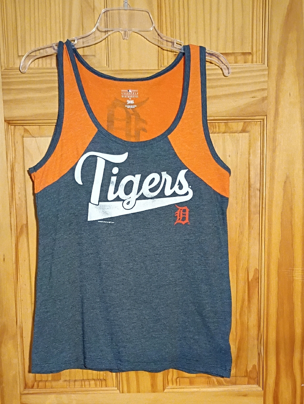 Detroit Tigers Baseball Tank Top